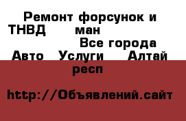 Ремонт форсунок и ТНВД Man (ман) TGA, TGL, TGS, TGM, TGX - Все города Авто » Услуги   . Алтай респ.